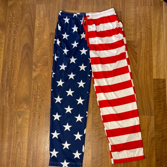 Bioworld Other - Patriotic Stars and Stripes sleep pants w pockets